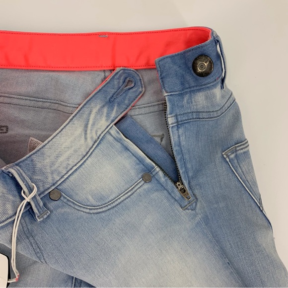 G-Star Raw NWT Light Vintage Blue Icon Legging Style Side Zipper Jeans, 25/32 - Picture 7 of 16